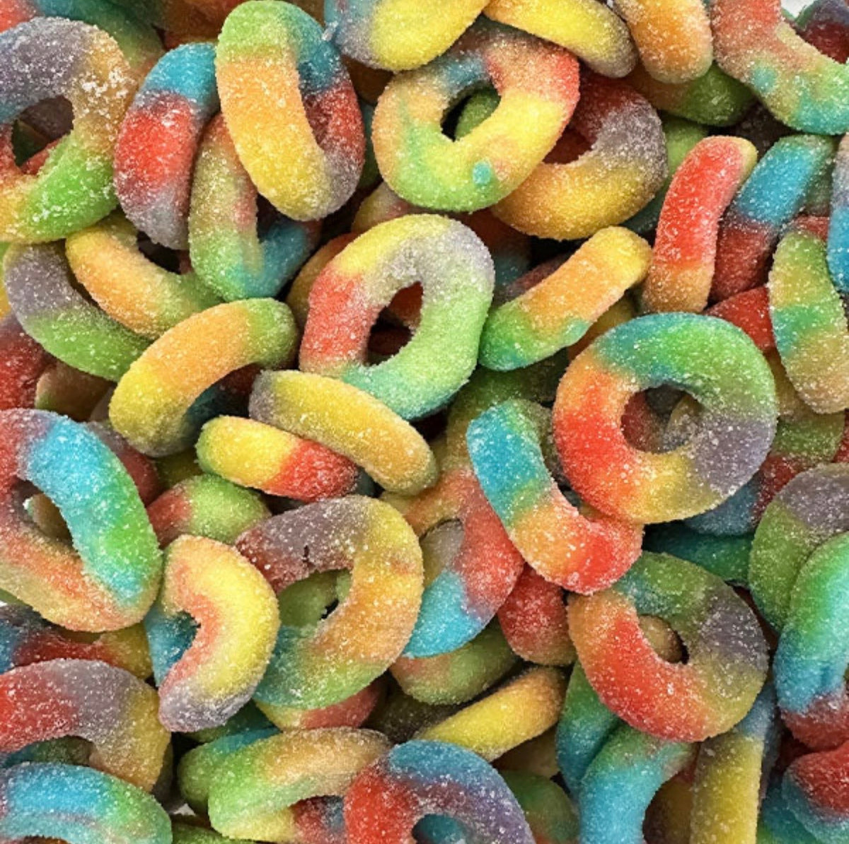 Saure Regenbogenringe (500g)