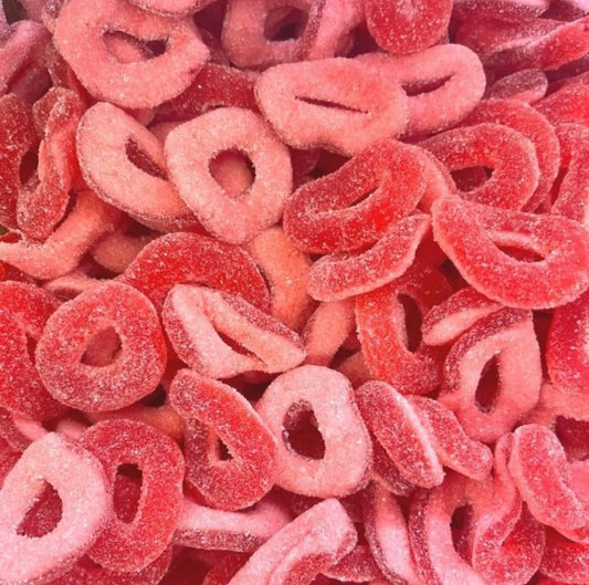 Saure Erdbeerringe (500g)