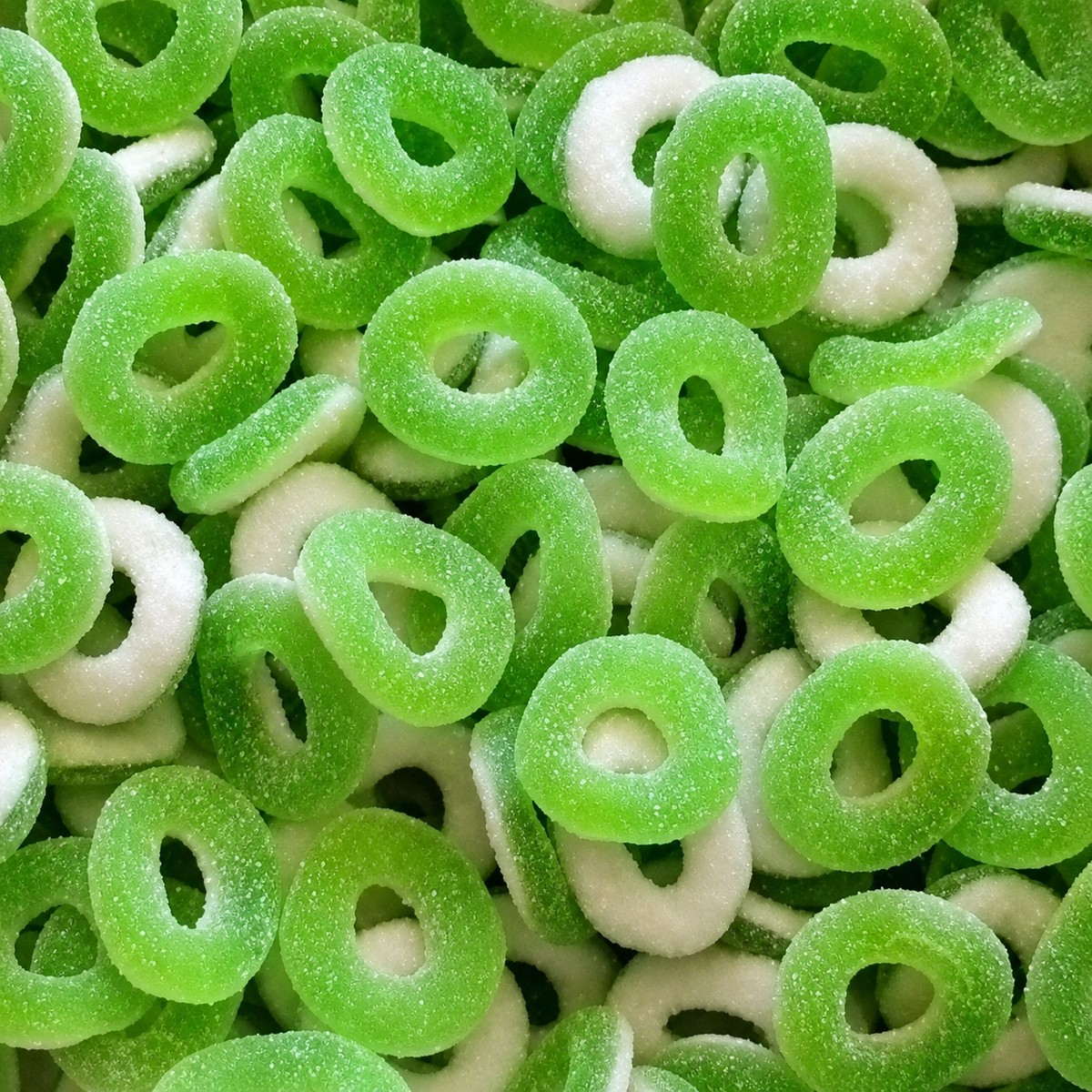 Saure Apfelringe (500g)