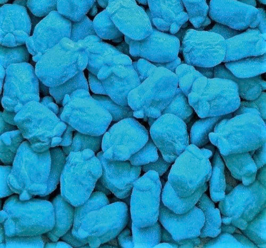 Gezuckerte Himbeer-Schaumstücke (500g)